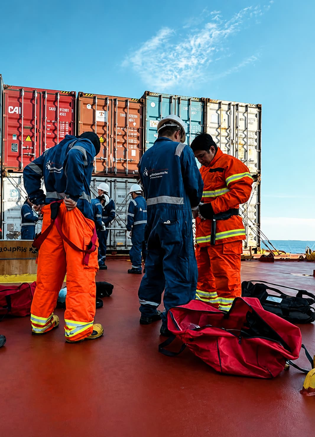Safety in Action on Board MV Ornella
